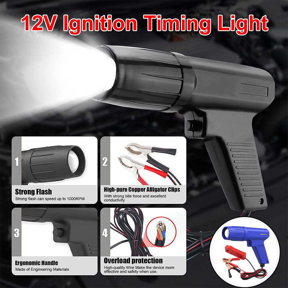 Timing Light Gun - 12V Auto Zündung Timing Licht Induktion