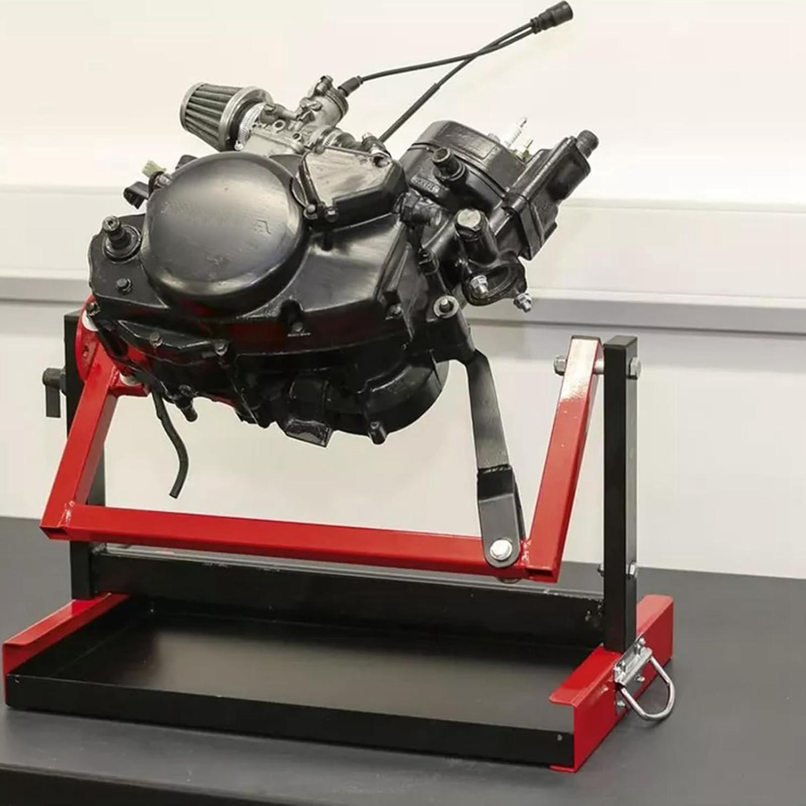 Engine Stand Heavy Duty - Drehbarer Motorreparaturständer, Schwerlast-Motorrad-Motorhalter, Robuste Eisenstütze für