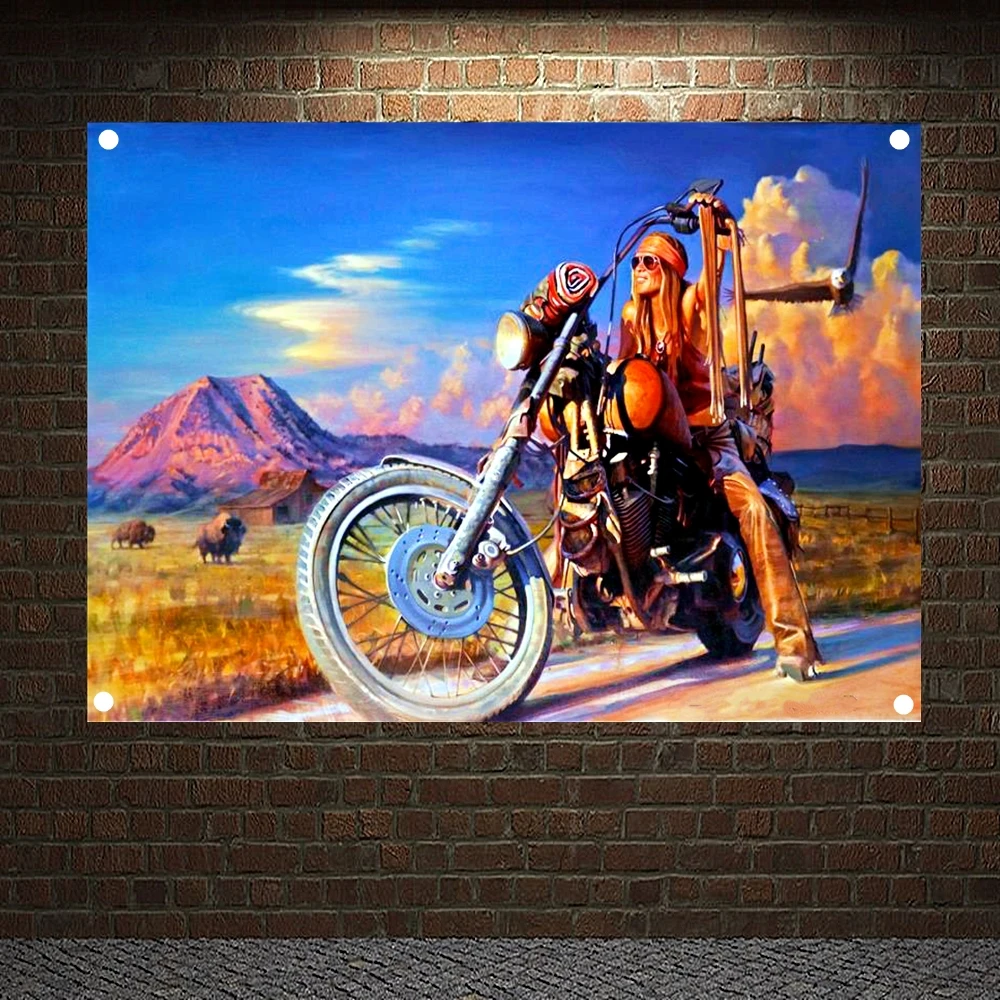 Eagle Easy Rider Vintage-Dekor – Auto Repair Shop Banners Bewertung und Preis