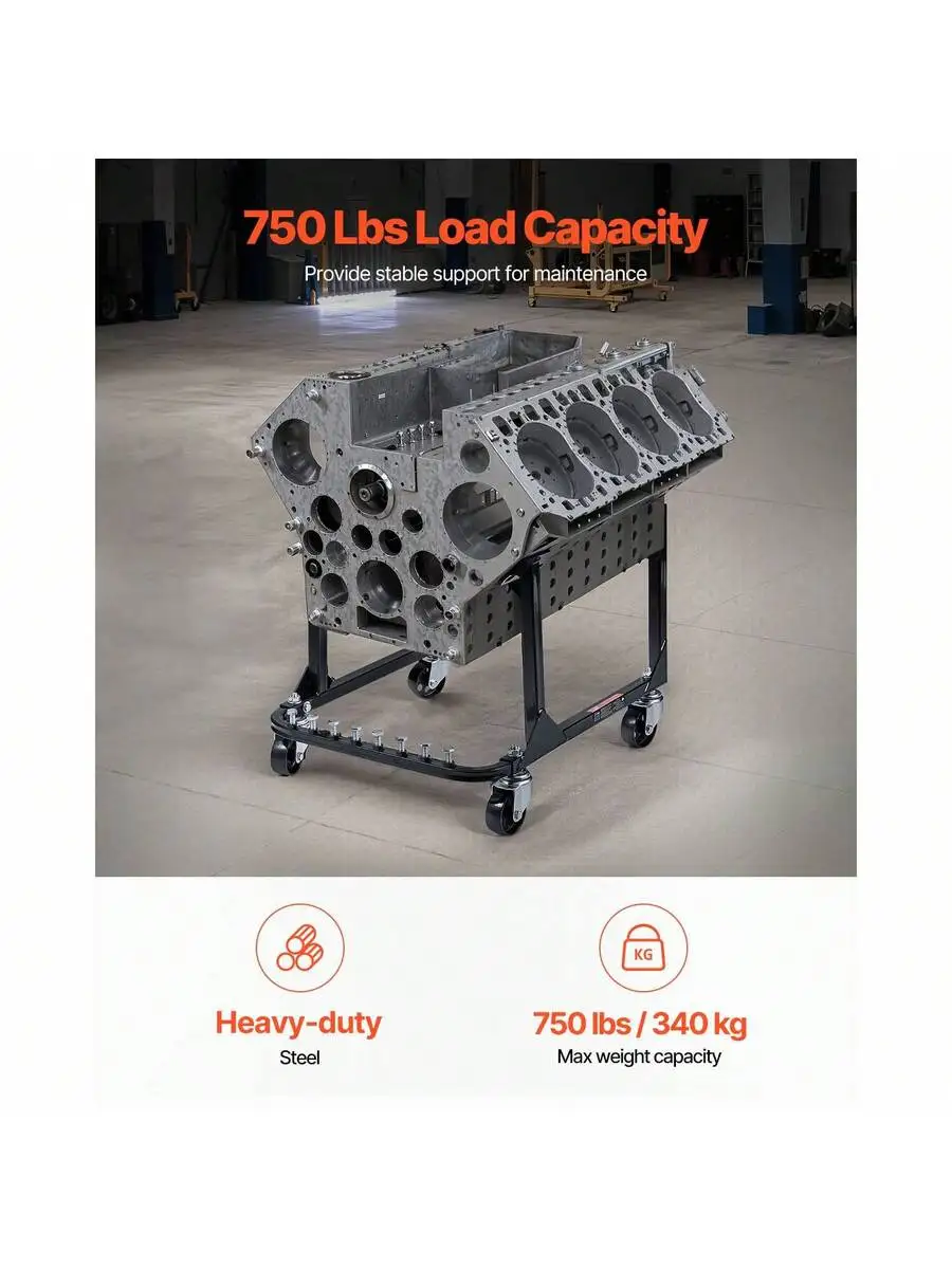 Motorständer, 750 LBS Tragfähi – Engine Stand Heavy Duty Bewertung und Preis