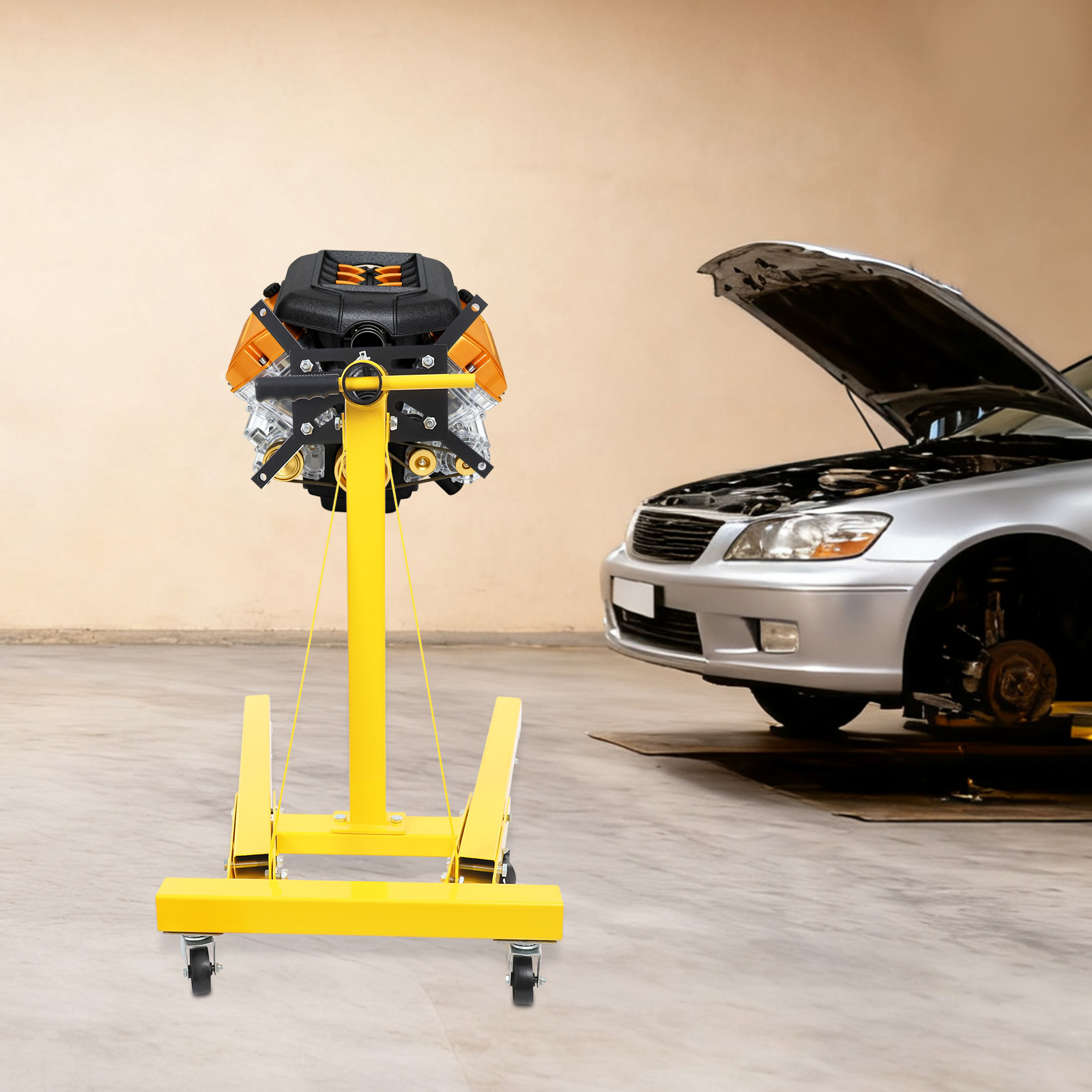 Motorständer 2000 LB, Schwerla – Engine Stand Heavy Duty Bewertung und Preis