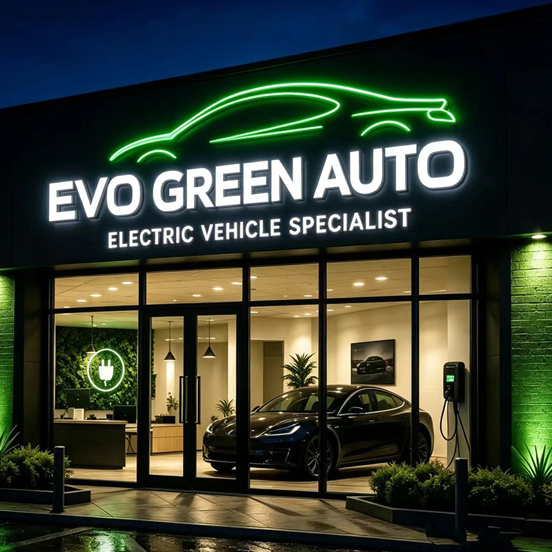 Individuelles LED-Hintergrundb – Auto Repair Shop Logo Design Bewertung und Preis