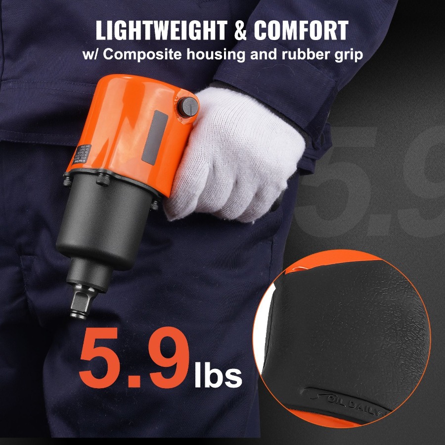 Druckluft-Schlagschrauber 1/2  – Pneumatic Impact Wrench Bewertung und Preis